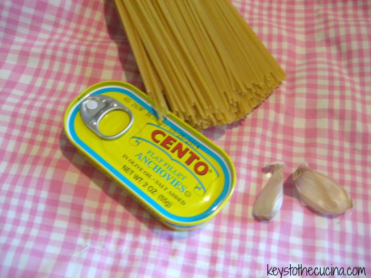 Spaghetti Aglio e Olio with Anchovies Keys to the Cucina