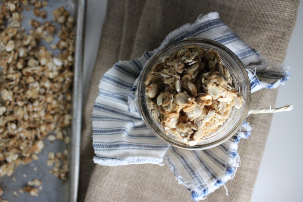 Homemade Granola with Honey and Maple Syrup Keys to the Cucina