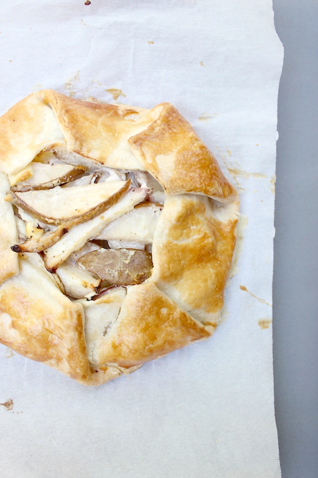 pear and goat cheese galette keys to the cucina 1