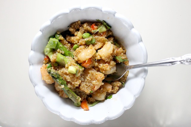 shrimp quinoa fried rice blue apron keys to the cucina 4