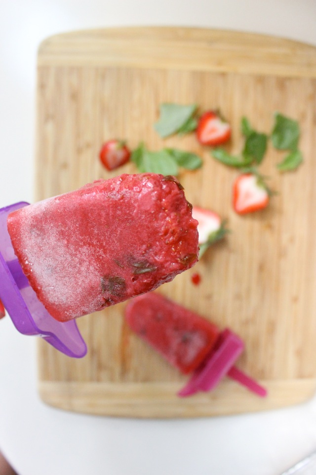 strawberry basil popsicles keys to the cucina 3