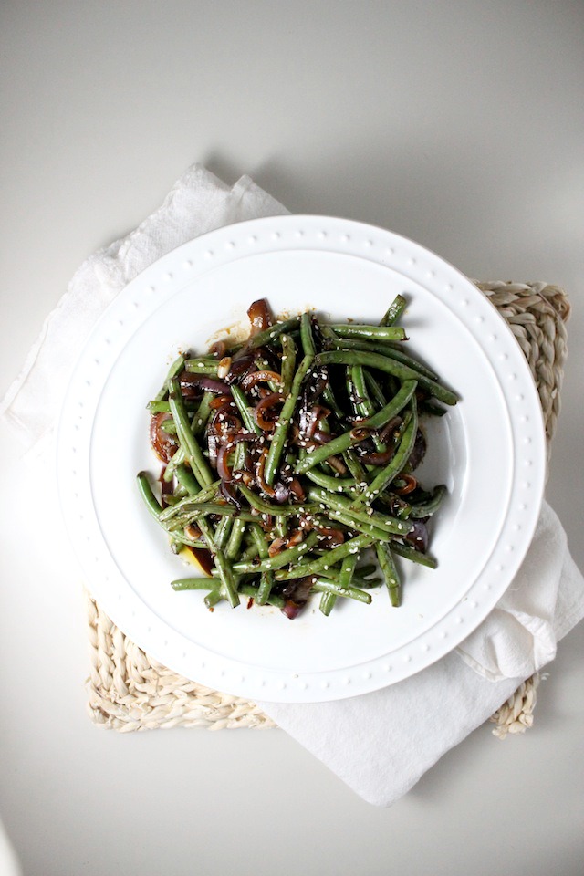 Quick Asian Green Beans with Soy Sauce, Teriyaki & Sesame Seeds | Keys ...