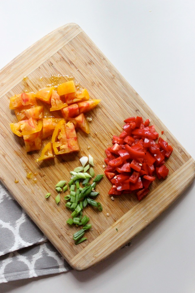 Corn Salad with Heirloom Tomatoes Lime Juice keys to the cucina 1