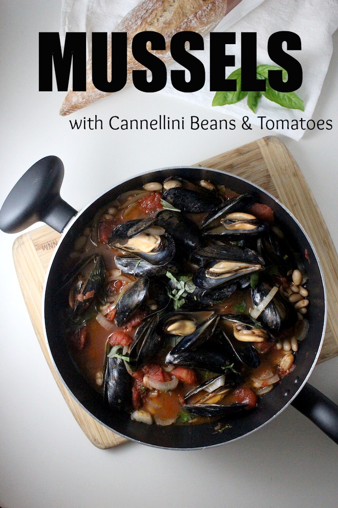 mussels cannellini beans tomato basil keys to the cucina 4