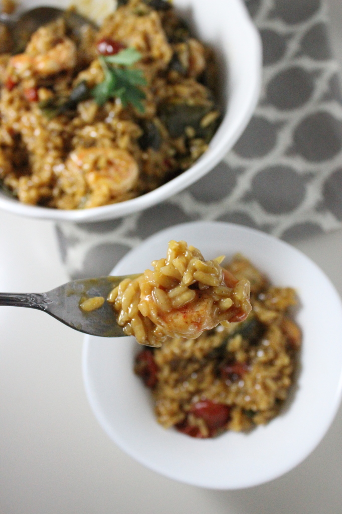 risotto roasted poblanos tomatoes shrimp keys to the cucina 5