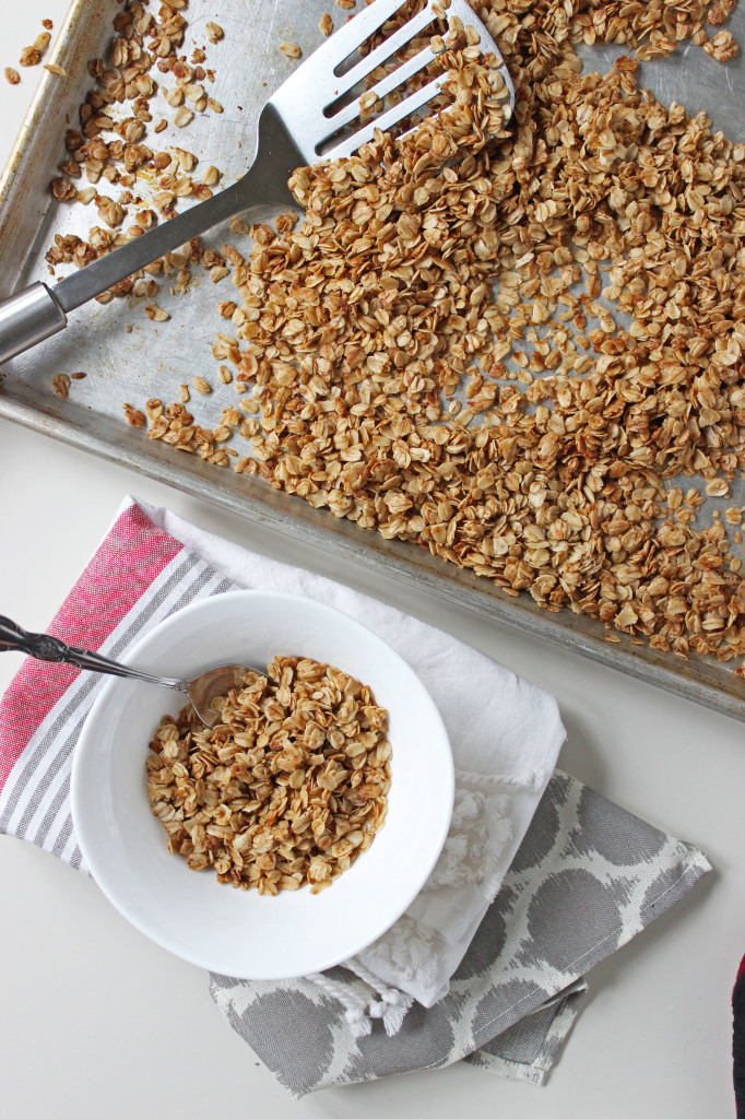 keys to the cucina coconut honey maple cinnamon granola 5