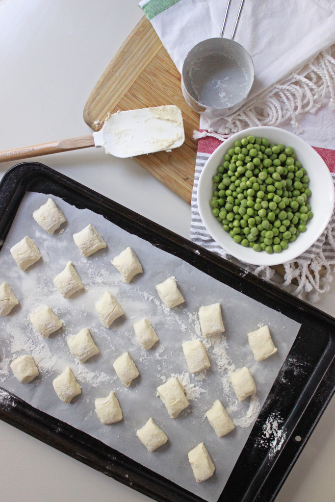 gnocchi with peas and pancetta www.keystothecucina 1