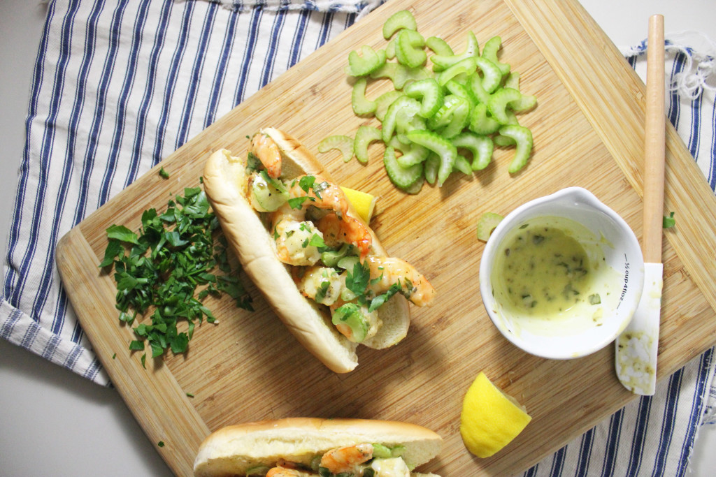 shrimp roll homemade lemon caper aioli www.keystothecucina.com 4