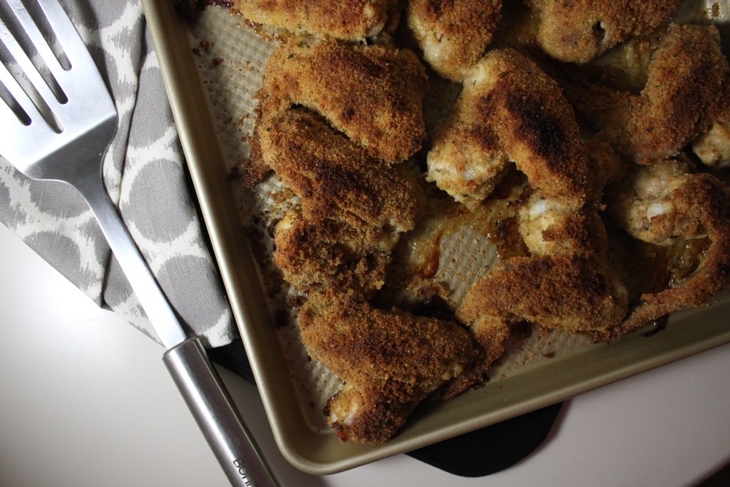 italian baked fried chicken www.keystothecucina.com 2