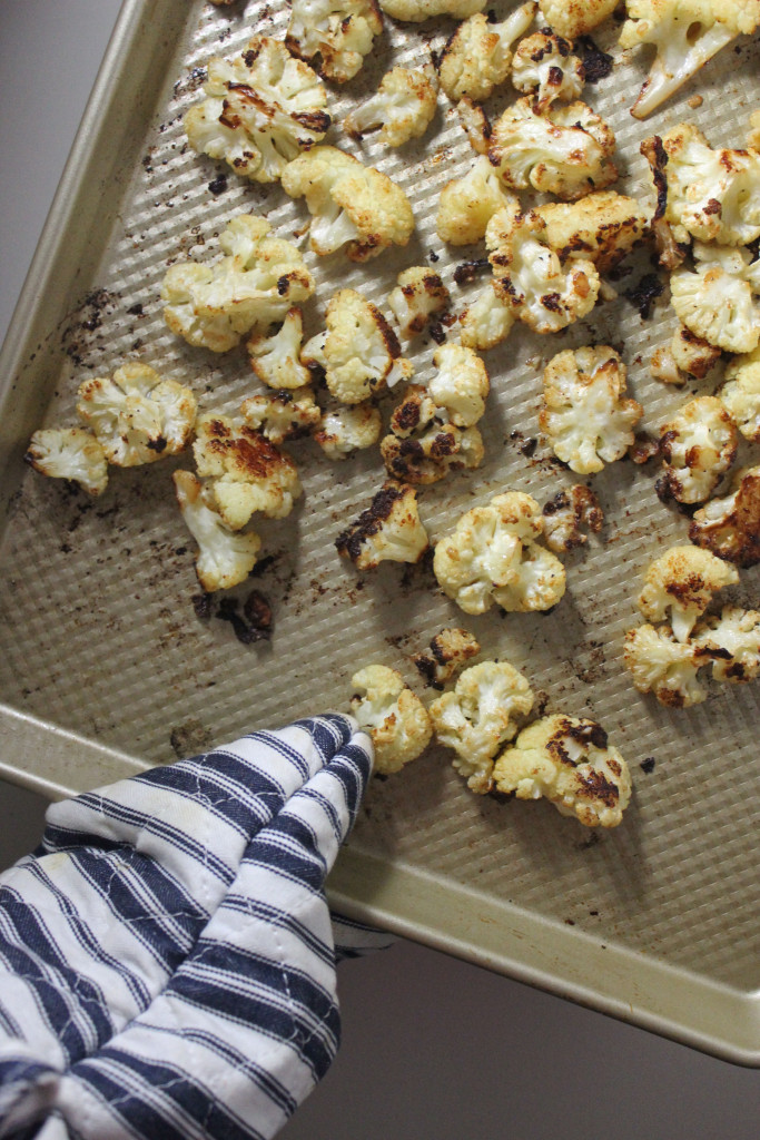 parmesan cauliflower with pine nuts parsley www.keystothecucina 1