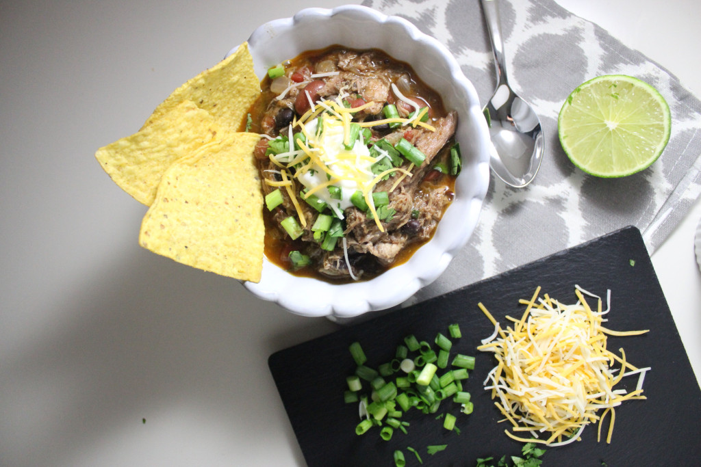 pulled pork slow cooker chili www.keystothecucina.com 4