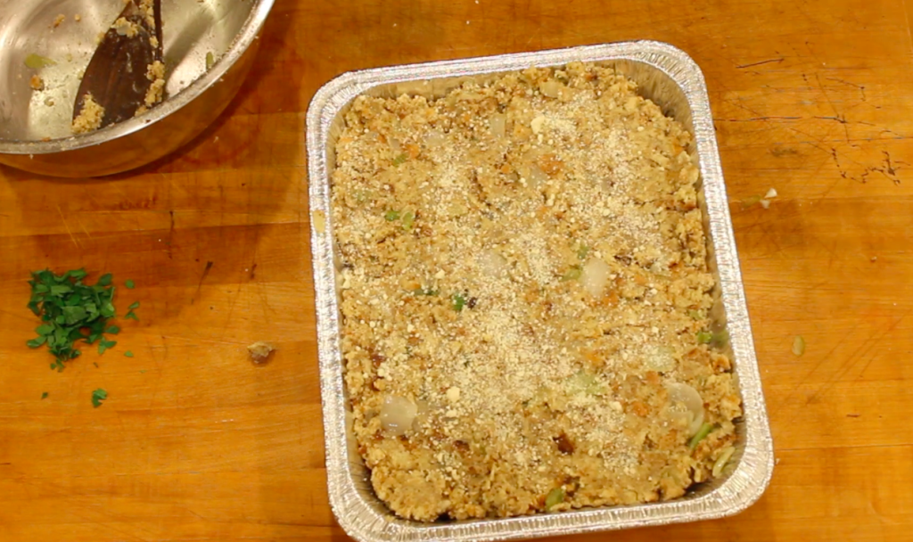 parmesan herb stuffing www.keystothecucina.com