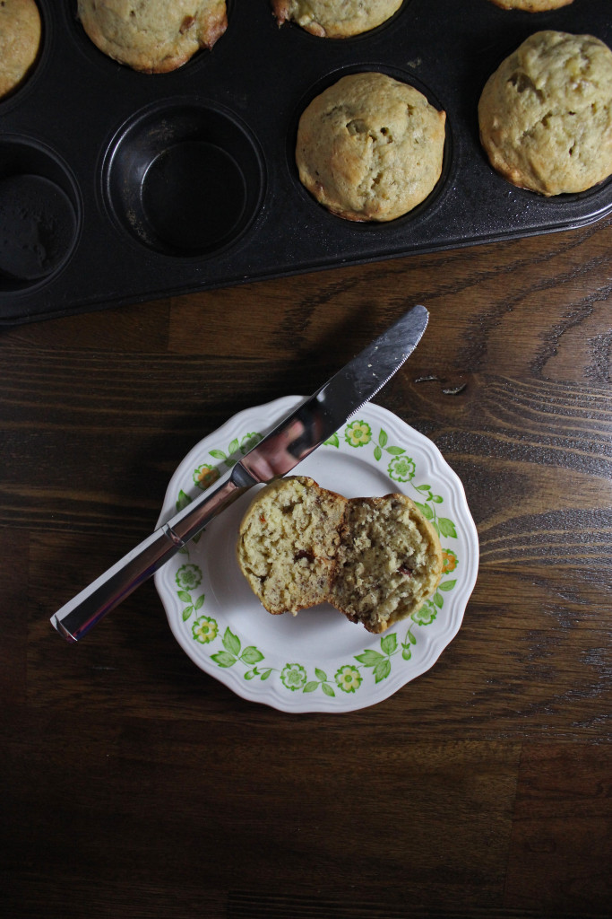 banana bread muffins bacon www.keystothecucina.com4