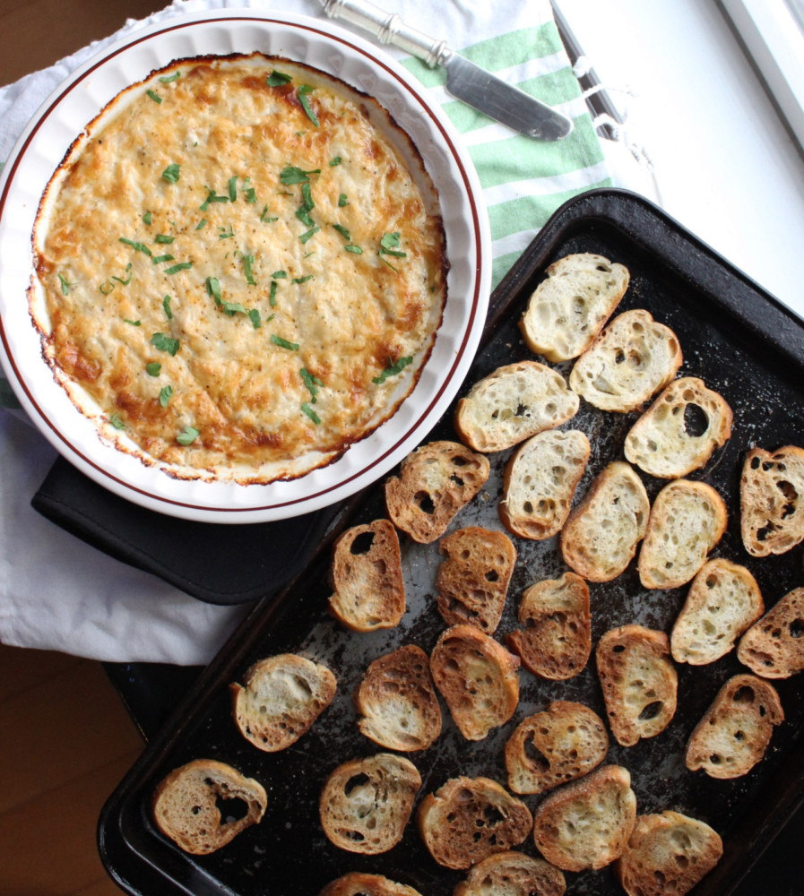 Baked Crab Dip with Greek Yogurt Keys to the Cucina