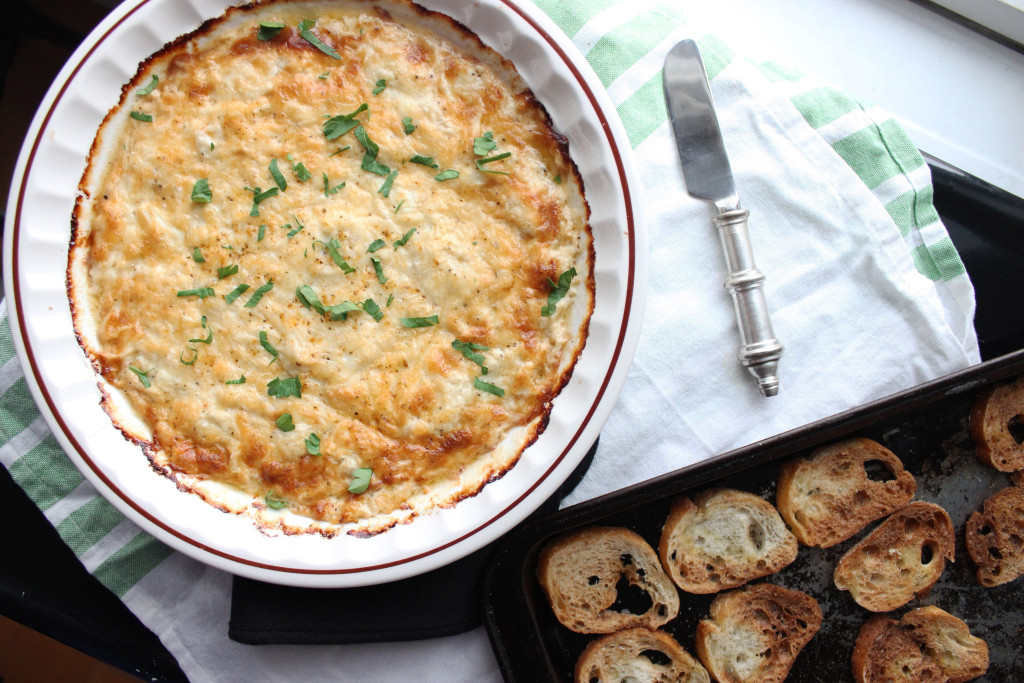 peapod crab dip with crostini www.keystothecucina2