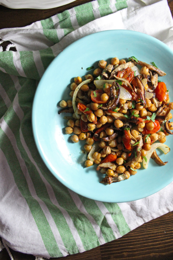 cabbage wraps chickpeas shitake mushrooms keystothecucina.com