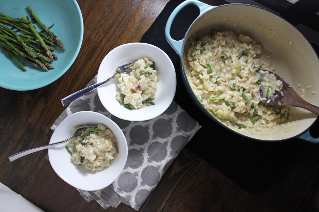 peapod lobster risotto asparagus keystothecucina.com 3