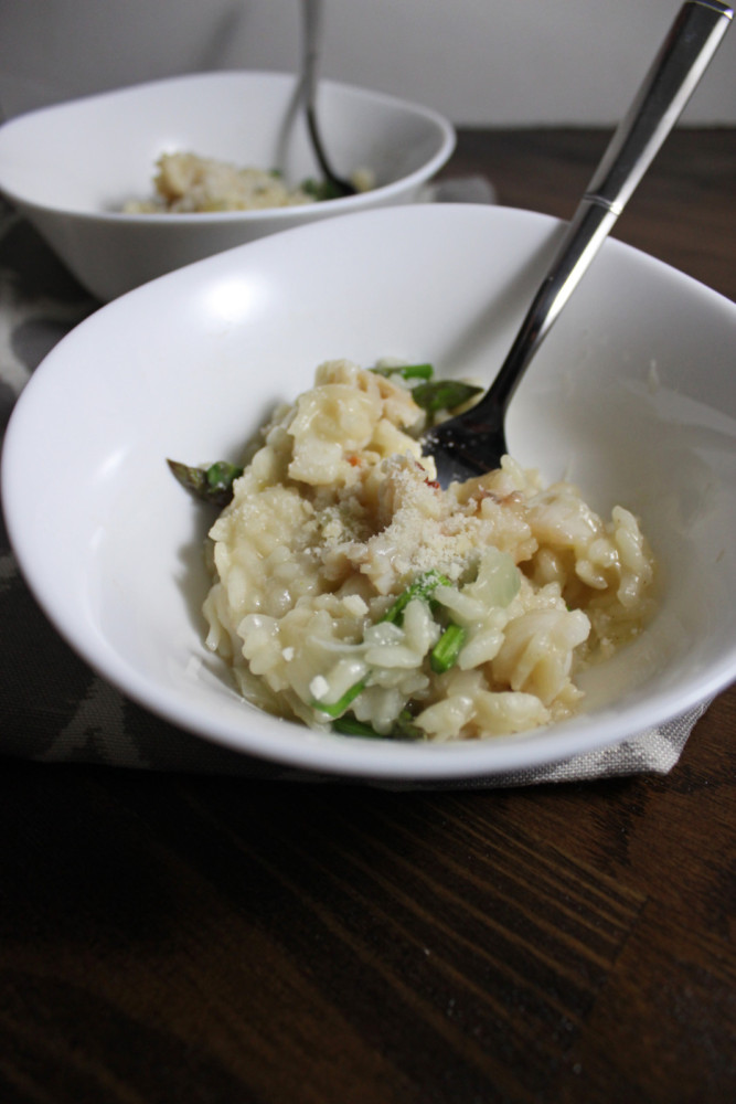 Lobster Risotto with Asparagus Keys to the Cucina