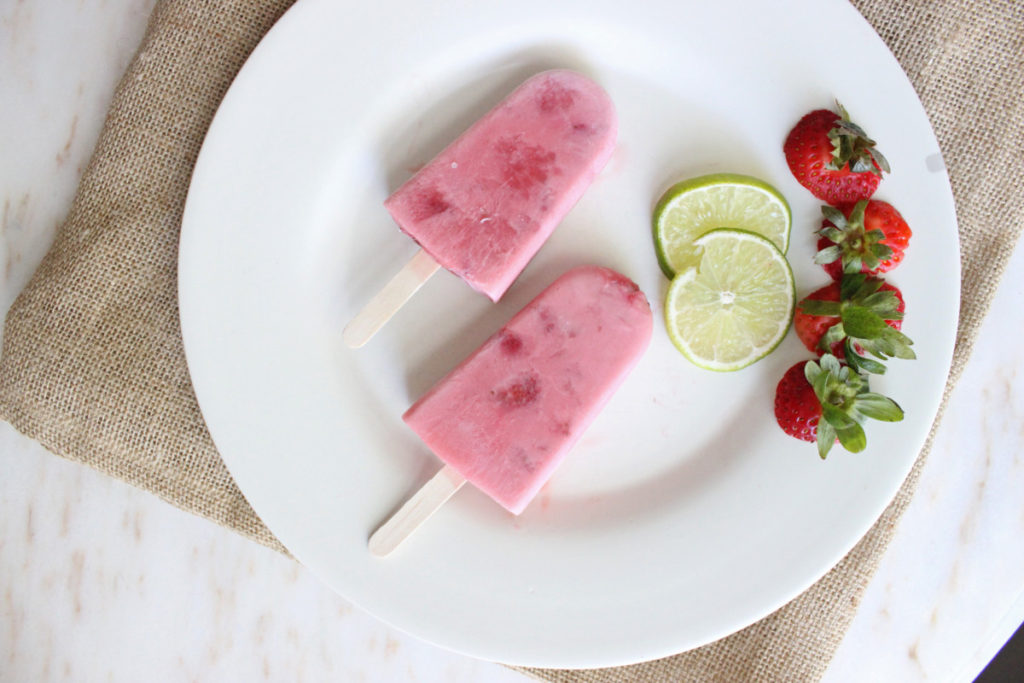 coconut strawberry lime popsicles keys to the cucina 3