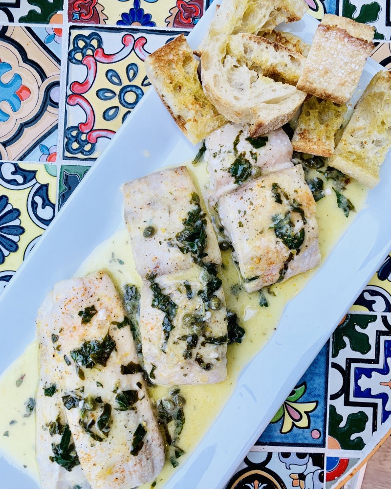 Baked Mahi Mahi with Easy Lemon Caper Butter Sauce Keys to the Cucina