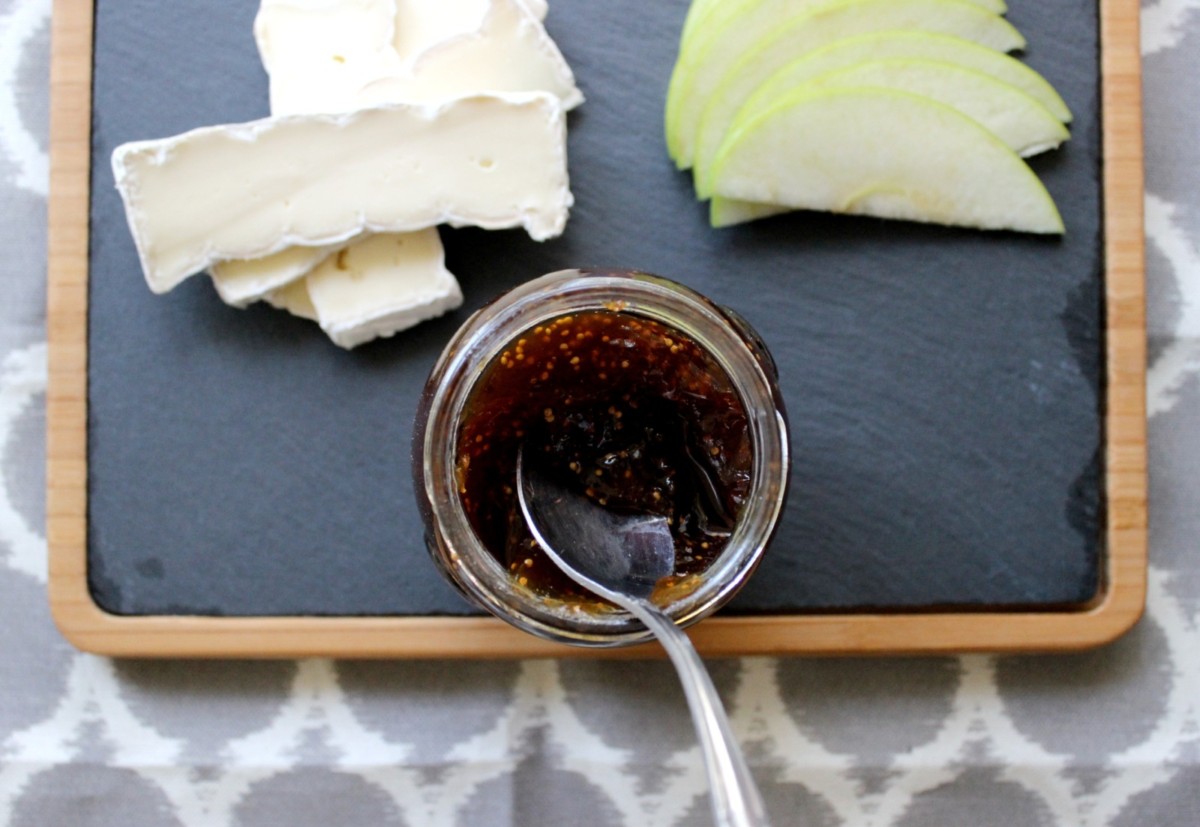 Brie Grilled Cheese with Granny Smith Apples and Fig Jam Keys to the